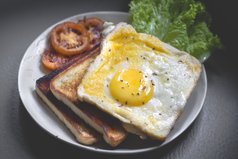 Full cooked breakfast plate
